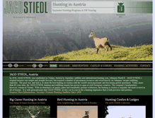 Tablet Screenshot of huntinginaustria.com